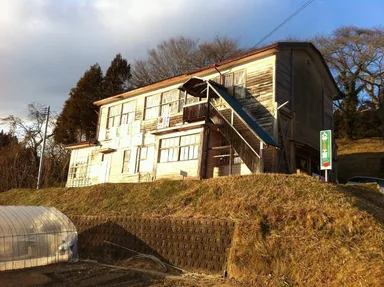 廃校になった中学校の校舎を活用