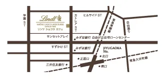 リンツ ショコラ カフェ 自由が丘店 MAP