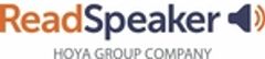 HOYA株式会社　MD部門ReadSpeakerのロゴ