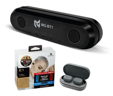 M-GAMING ゲーミングBTアダプター／SOUNDSOUL E1 TWSイヤホン バンドルセット