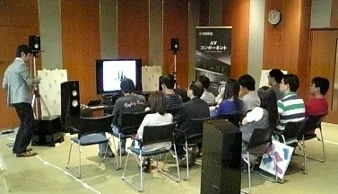 AVアンプ＋スピーカー視聴体験