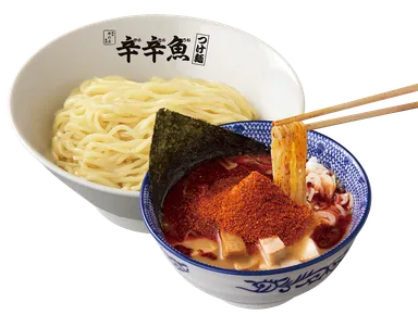 辛辛魚つけ麺200g950円(税込)