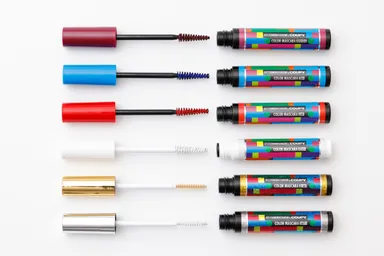 クーピー柄カラーマスカラ 6色