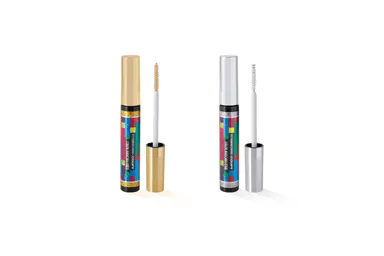 クーピー柄カラーマスカラ ラメ配合 シルバー・ゴールド