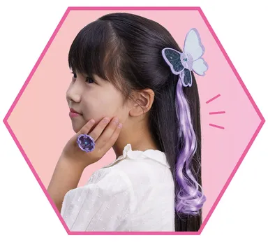 シャイニーアクセパクト 鬼滅の刃 胡蝶しのぶ(着用イメージ)