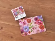 日比谷花壇オリジナルパズル「Flower message愛と幸せ」と花束のセット_パズル