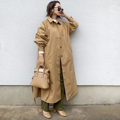 バルマカーンコート／￥19,800(税込)ベージュ