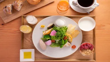 東山 四季花木 オリジナル朝食