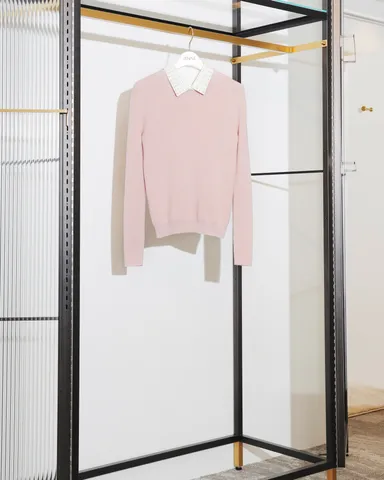 日本製フロッキードットフレアスカート　19,800円