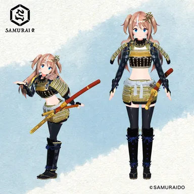 直江兼続モデル3D鎧(女性)