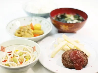 簡単盛りつけるだけ