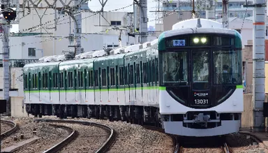 「未来は、楽しく変えていこう。KEIHAN BIOSTYLEキッズ号」で使用する13000系車両