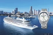 客船「飛鳥II」×セイコー プレザージュ コラボレーション腕時計