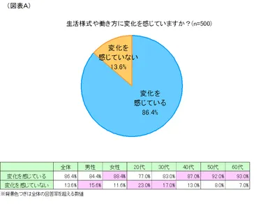 図表A_生活様式や働き方の変化