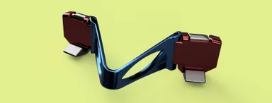 実際は白(分かり易くするため着色)