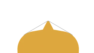 隙間ある状態(上から見ています)