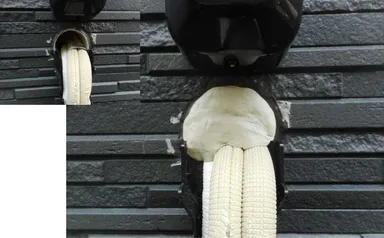 エアコン化粧カバーのゴキブリ対策