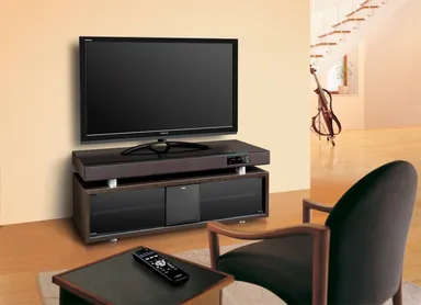 YRS-1200と47型テレビを組み合わせた設置イメージ