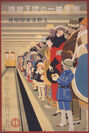 東洋唯一の地下鉄道　上野浅草間開通 昭和2年(1927)　愛媛県美術館