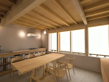 「Glocal Sharehouse YANeYANe」1F