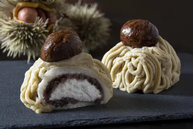 和栗のモンブラン大福