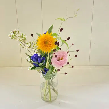 季節のお花1,500円コース(例)