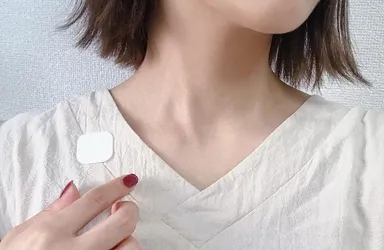 イメージ：部屋着に貼る