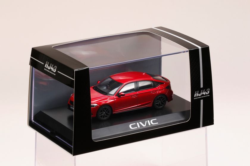 11代目となる新型ホンダ シビックの1/43(約10cm) スケール