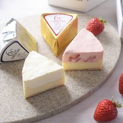 6C チーズケーキ アソートB プレーン・ストロベリー 各3個入 1,700円