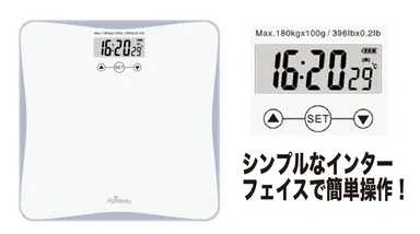 シンプルなインターフェイス