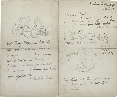 《ノエル少年への絵手紙》