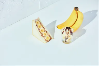 「チョコバナナ」のフルーツサンド