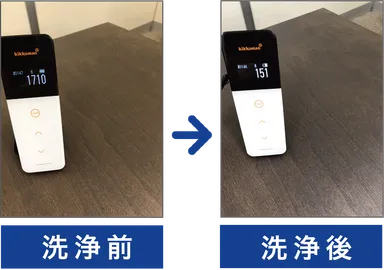 ルミテスター：テーブル