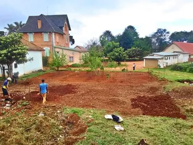 植樹地の整備風景(20年度)