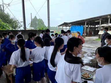 生産者訪問風景