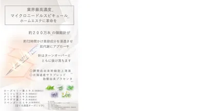 ブランドパンフレット内面資料