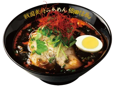 戦国武将らあめん 織田信長 ～らあめん天下布武への道～　960円(税込)