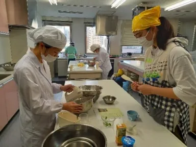 メニュー開発の様子