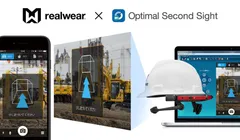遠隔作業支援サービス「Optimal Second Sight」、RealWearの産業用スマートグラスに対応