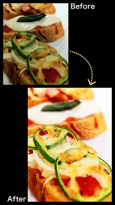 『SnapDish』で料理写真をおいしく加工