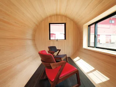 BURROW バレルサウナ／バレルハウス 4m内装