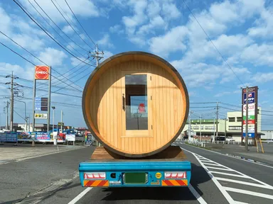 BURROW バレルサウナ 納品