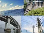 ソーラーパネル・ダム・橋桁・鉄塔にもドローンを使った建物診断サービスを提供