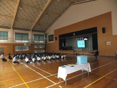 高城小学校情報モラル授業風景(中学年)
