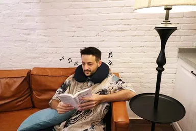 ソファーでゆっくり