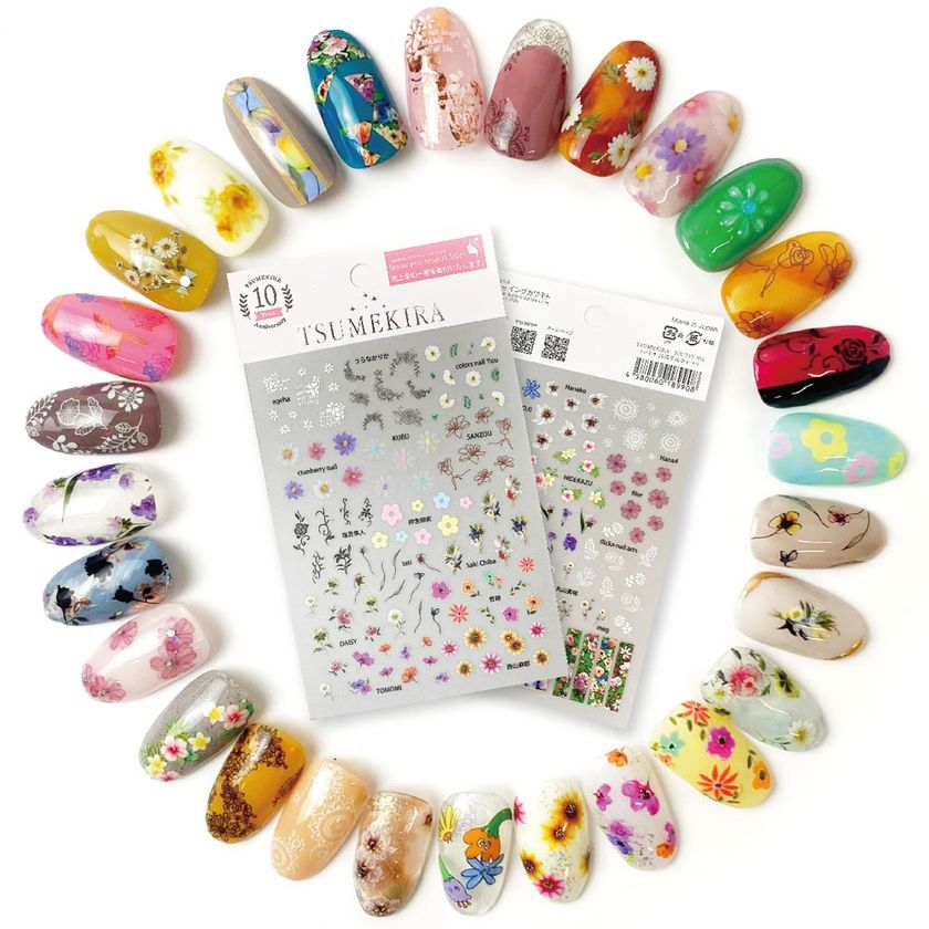 有名ネイリスト28名が集結 Tsumekiraから 10周年記念シールが発売 株式会社イングカワモトのプレスリリース