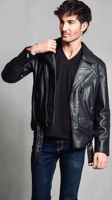 ダブルジャケット・ブラック