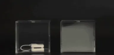 タバコの煙も一瞬でキレイに