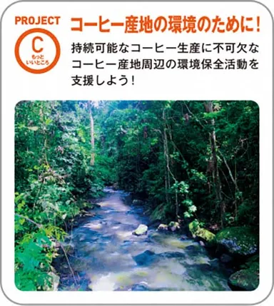 PROJECT C『コーヒー産地の環境のために！』