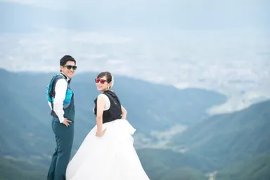 美ヶ原のトレイルランニングで出逢ったおふたり